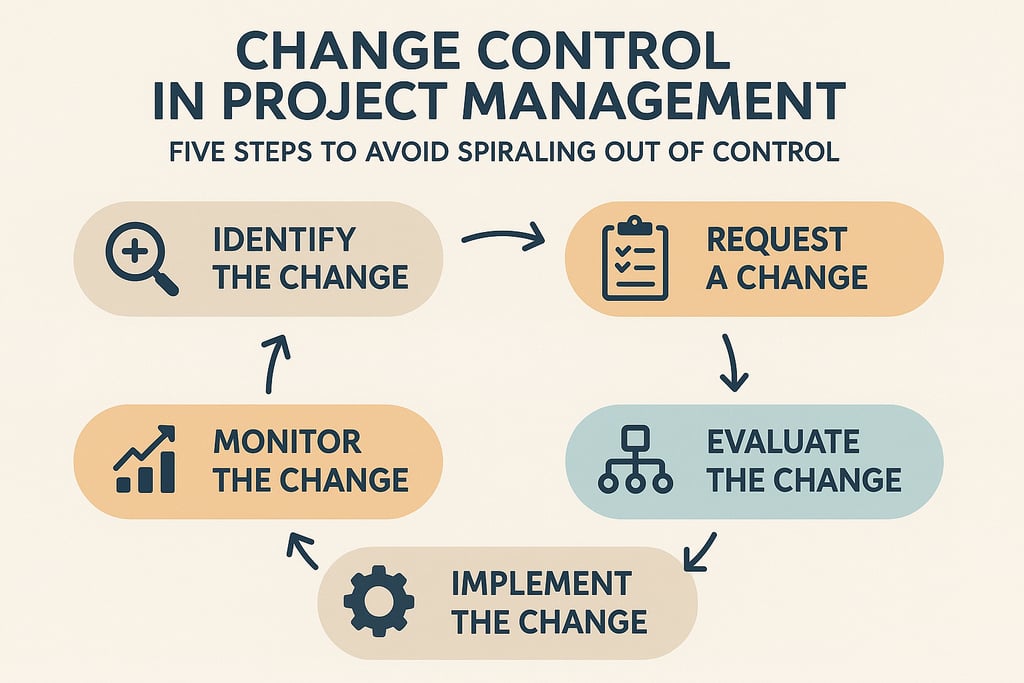 项目管理中的变更控制，避免失控的五个步骤