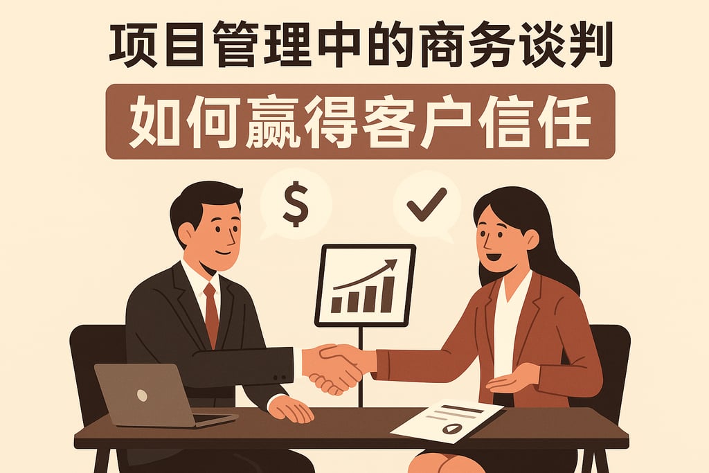 项目管理中的商务谈判，如何赢得客户信任