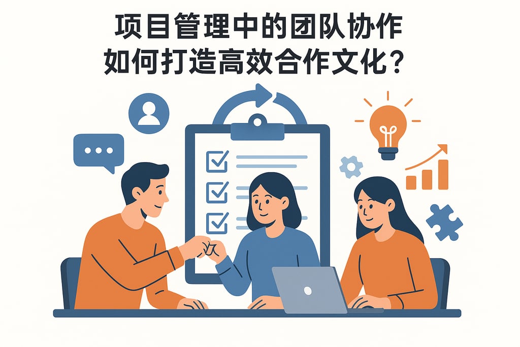 项目管理中的团队协作，如何打造高效合作文化？