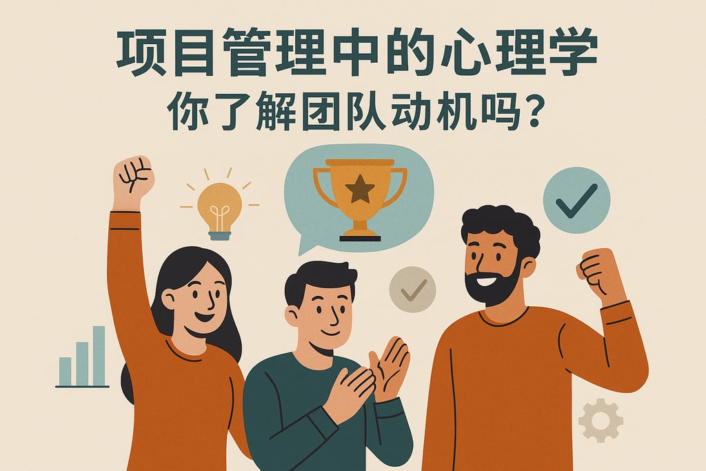 项目管理中的心理学，你了解团队动机吗？