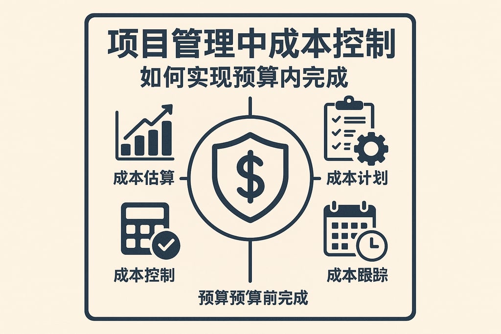 项目管理中的成本控制，如何实现预算内完成