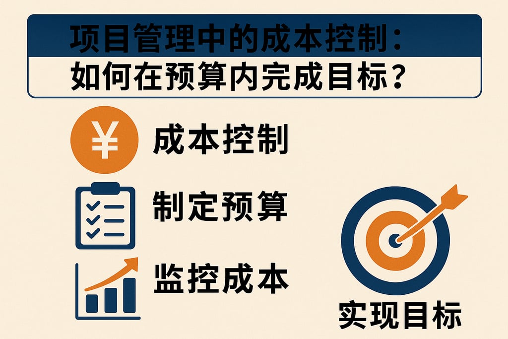 项目管理中的成本控制：如何在预算内完成目标？