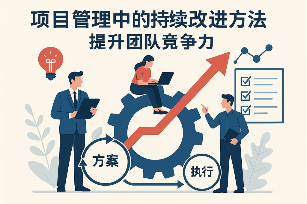 项目管理中的持续改进方法，提升团队竞争力