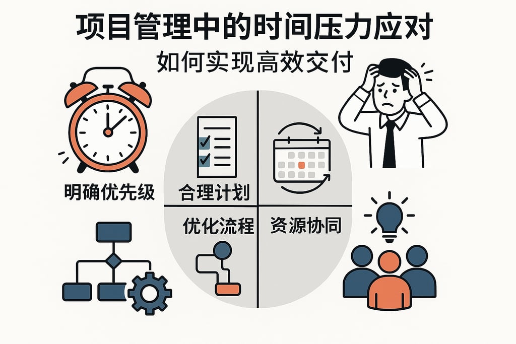 项目管理中的时间压力应对，如何实现高效交付