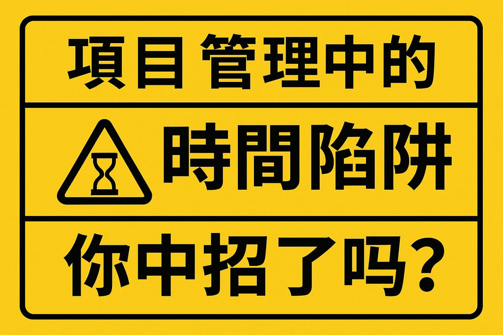 项目管理中的时间陷阱，你中招了吗？