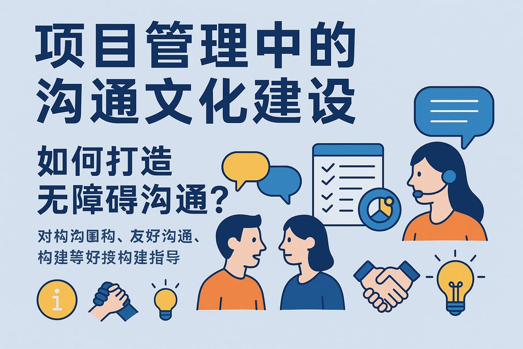 项目管理中的沟通文化建设，如何打造无障碍沟通？