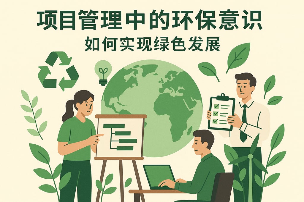 项目管理中的环保意识，如何实现绿色发展