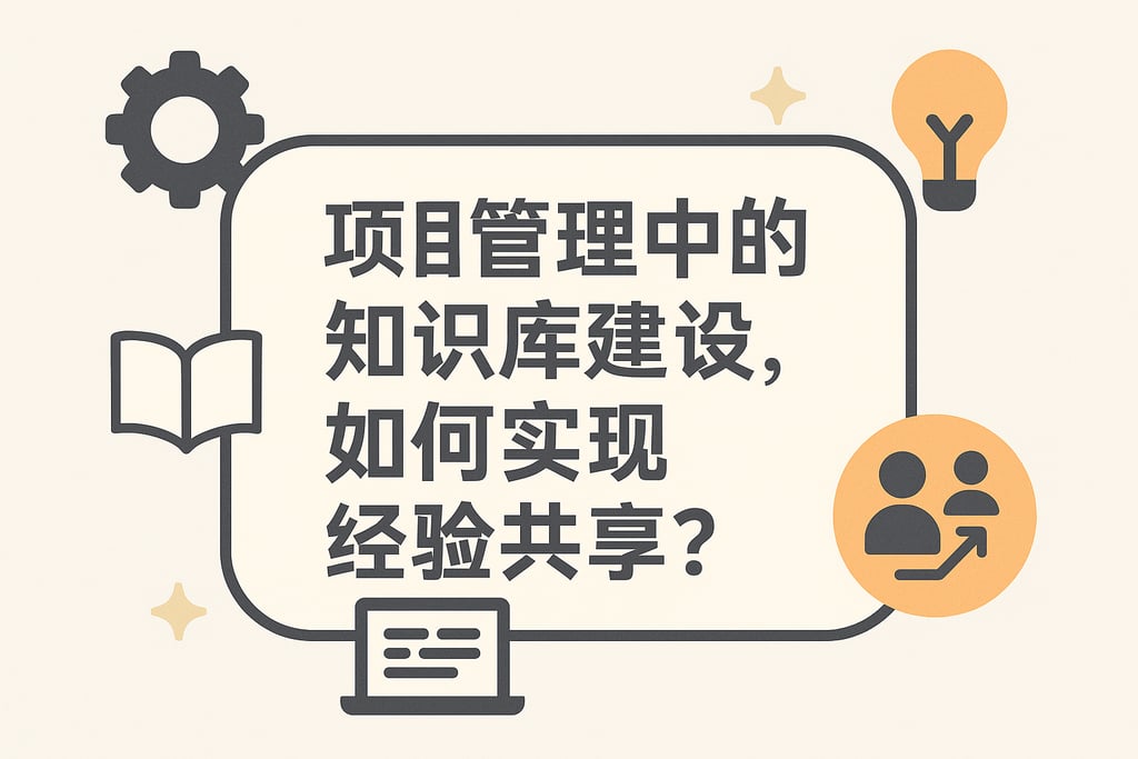 项目管理中的知识库建设，如何实现经验共享？