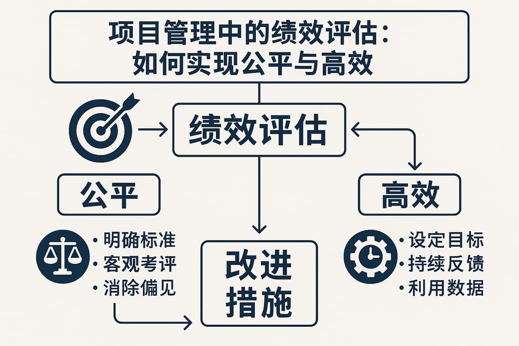 项目管理中的绩效评估，如何实现公平与高效