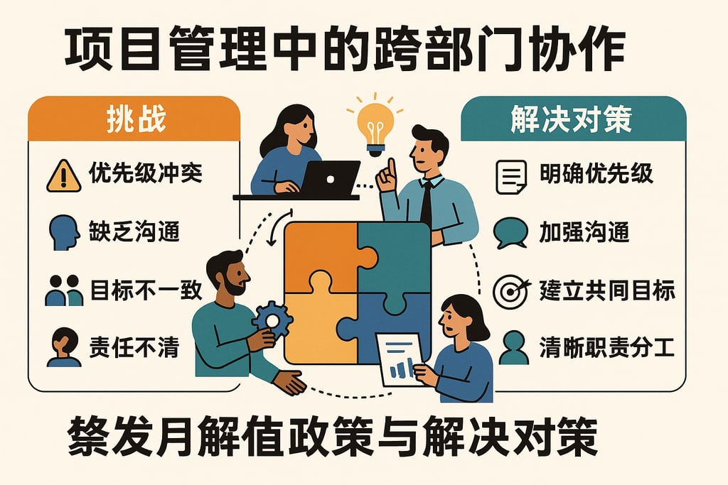 项目管理中的跨部门协作挑战与解决对策