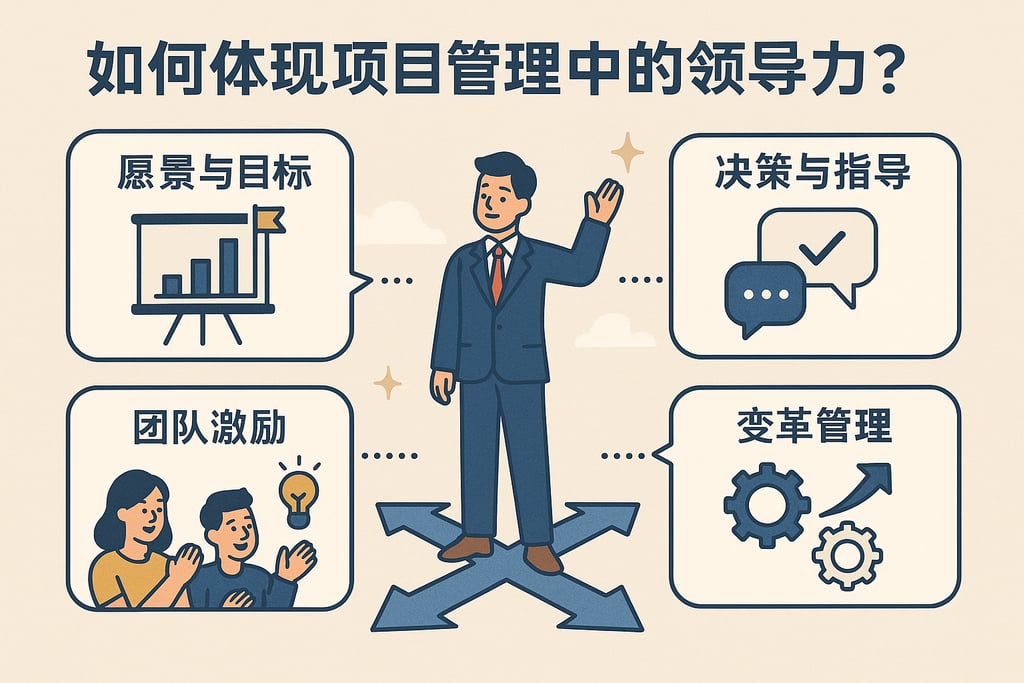 项目管理中的领导力如何体现？