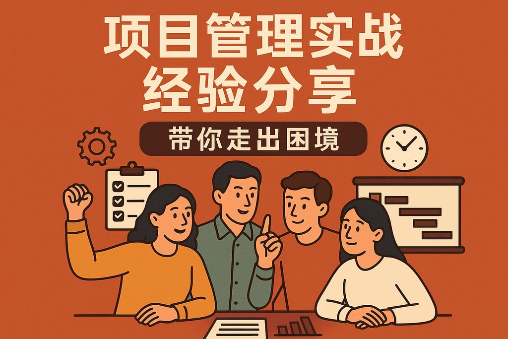 项目管理实战经验分享，带你走出困境