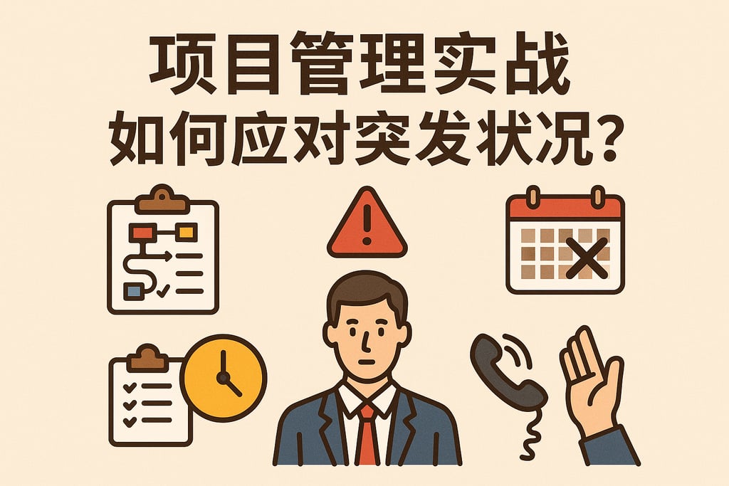 项目管理实战：如何应对突发状况？