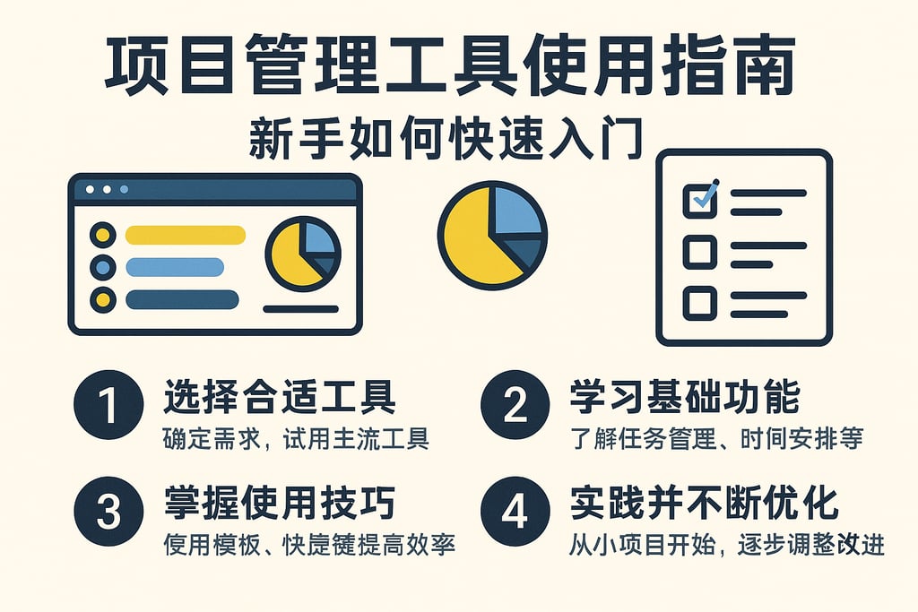 项目管理工具使用指南：新手如何快速入门