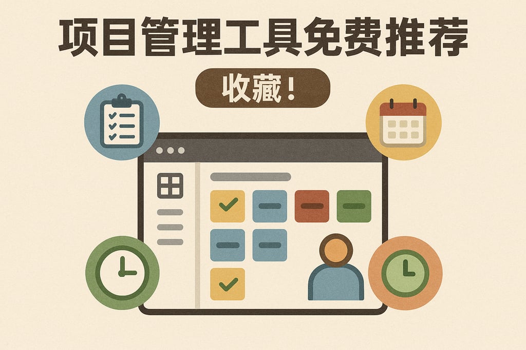 项目管理工具免费推荐，收藏！