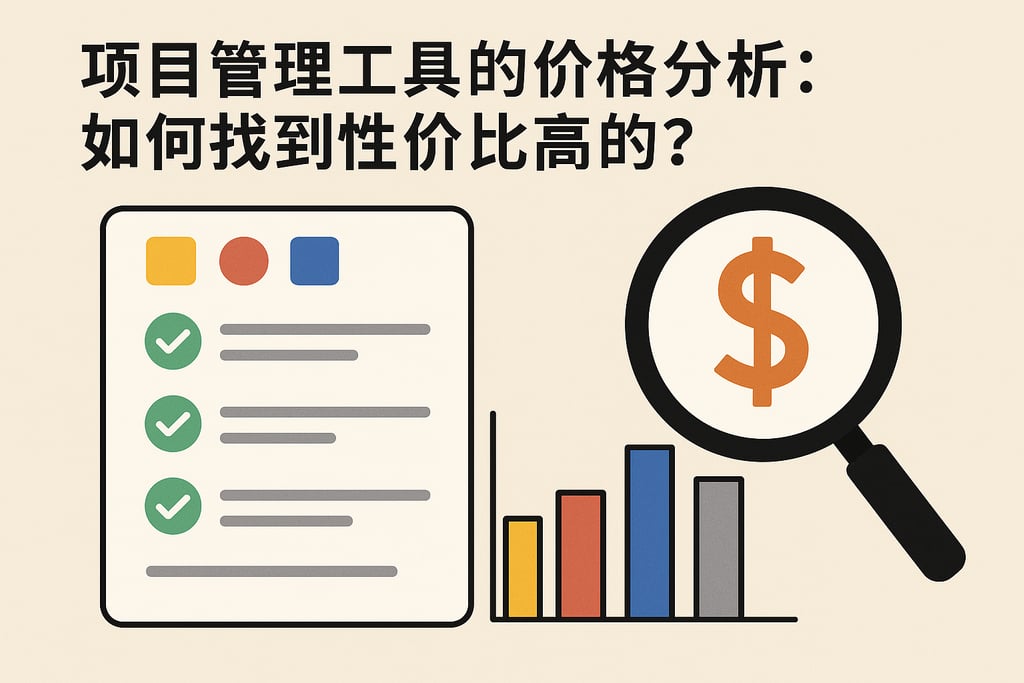 项目管理工具的价格分析：如何找到性价比高的？
