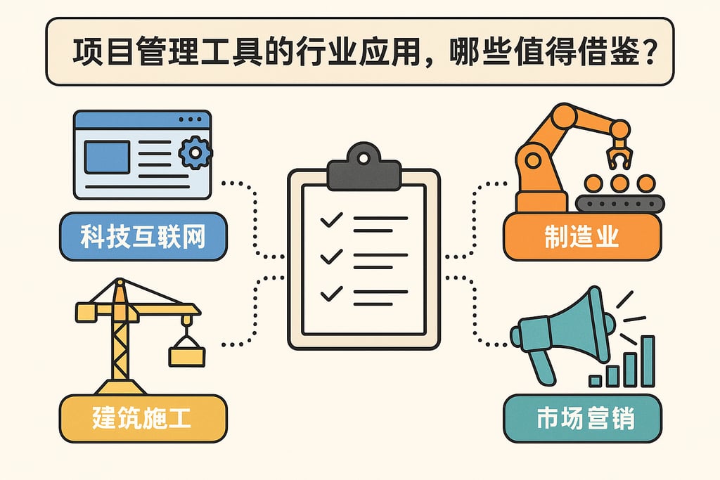 项目管理工具的行业应用，哪些值得借鉴？