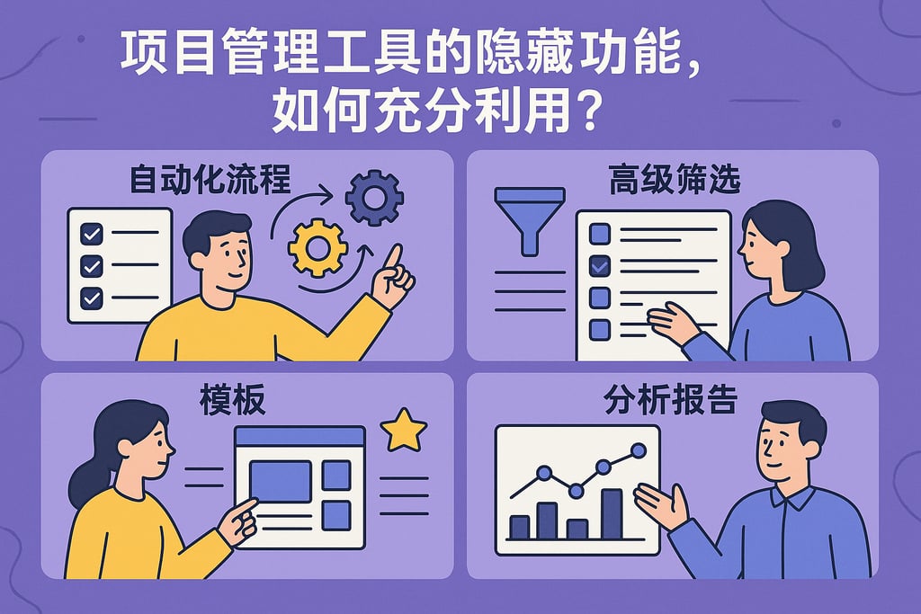 项目管理工具的隐藏功能，如何充分利用？