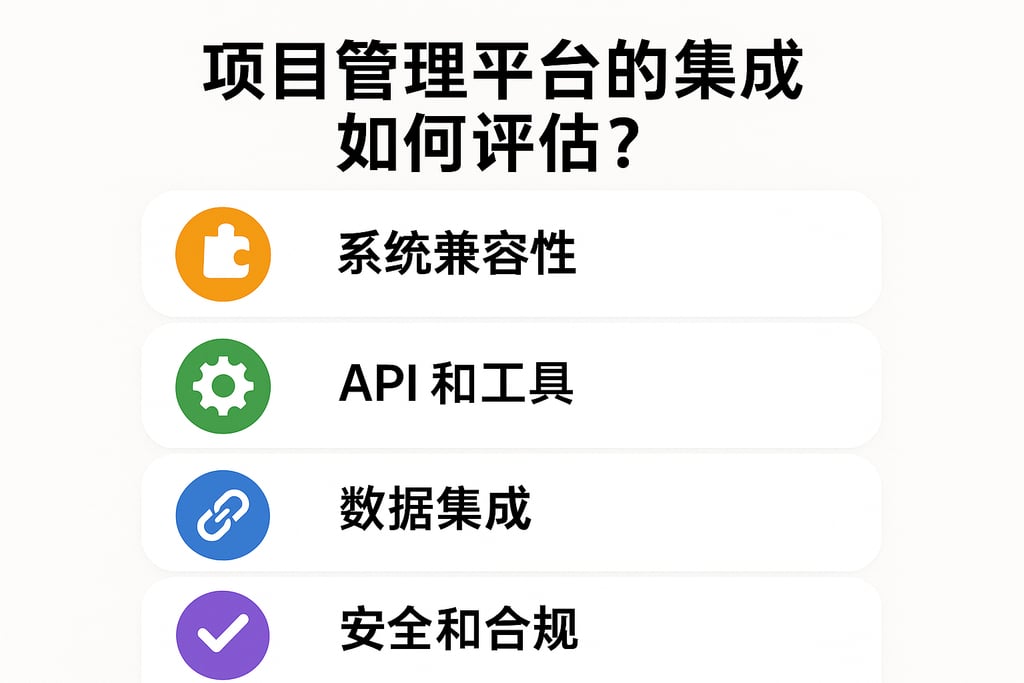 项目管理平台的集成能力如何评估？