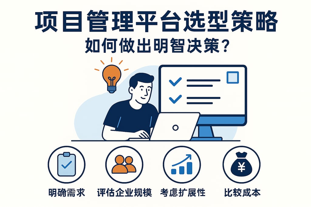 项目管理平台选型策略，如何做出明智决策？