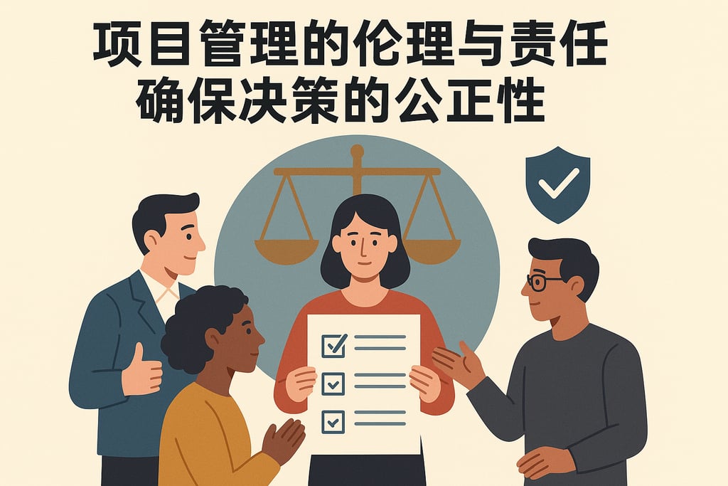 项目管理的伦理与责任，确保决策的公正性