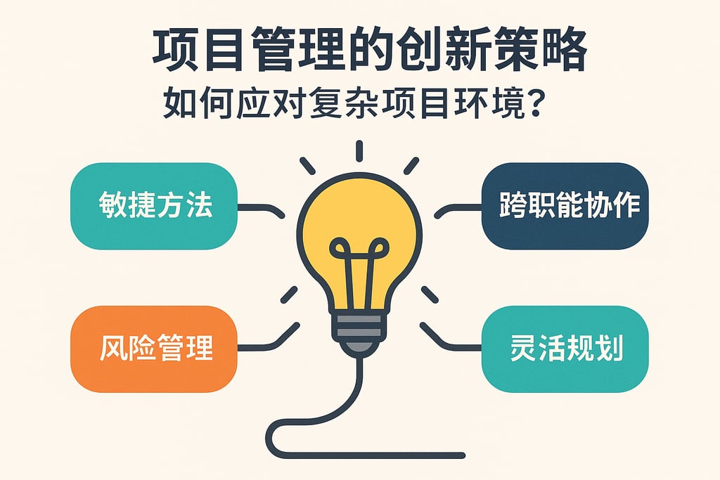 项目管理的创新策略，如何应对复杂项目环境？