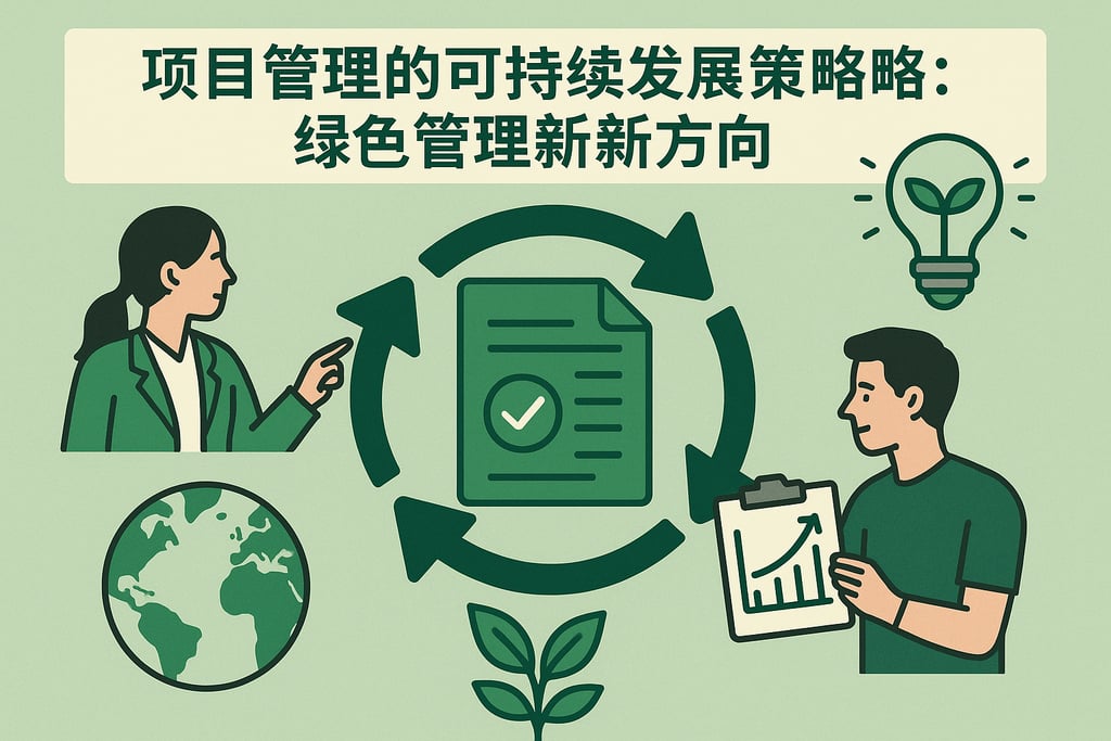 项目管理的可持续发展策略，绿色管理的新方向