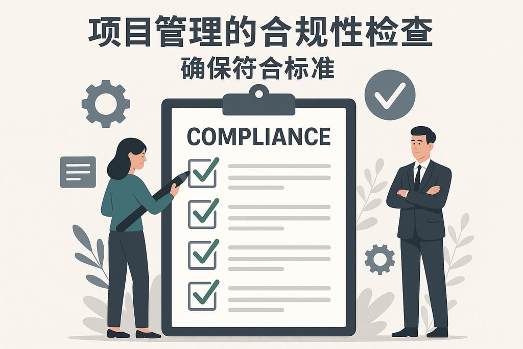项目管理的合规性检查，确保符合标准