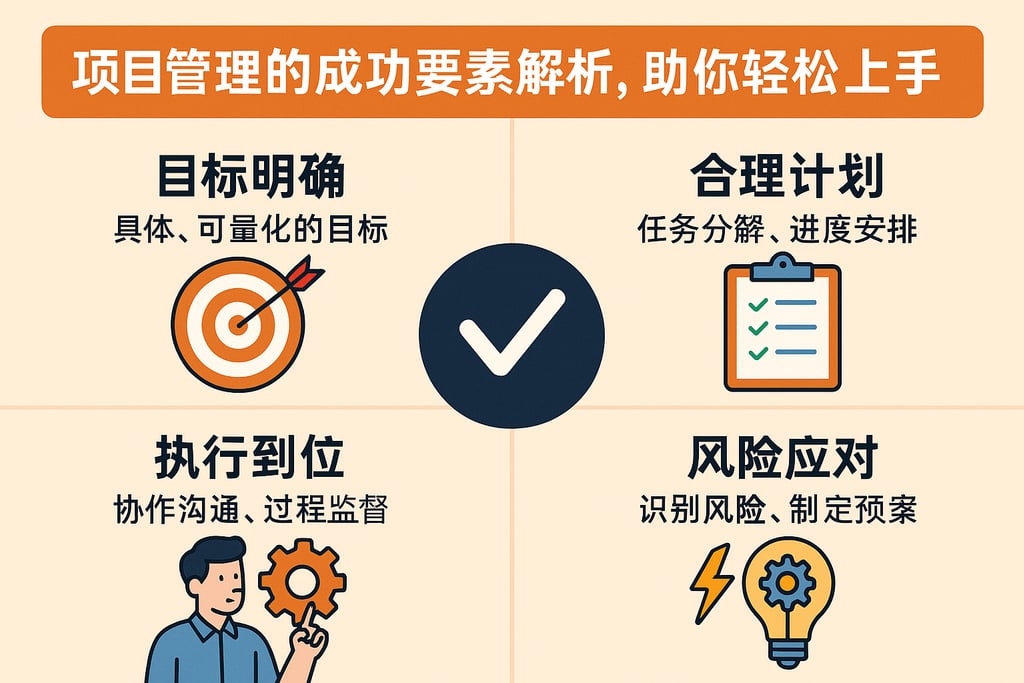 项目管理的成功要素解析，助你轻松上手