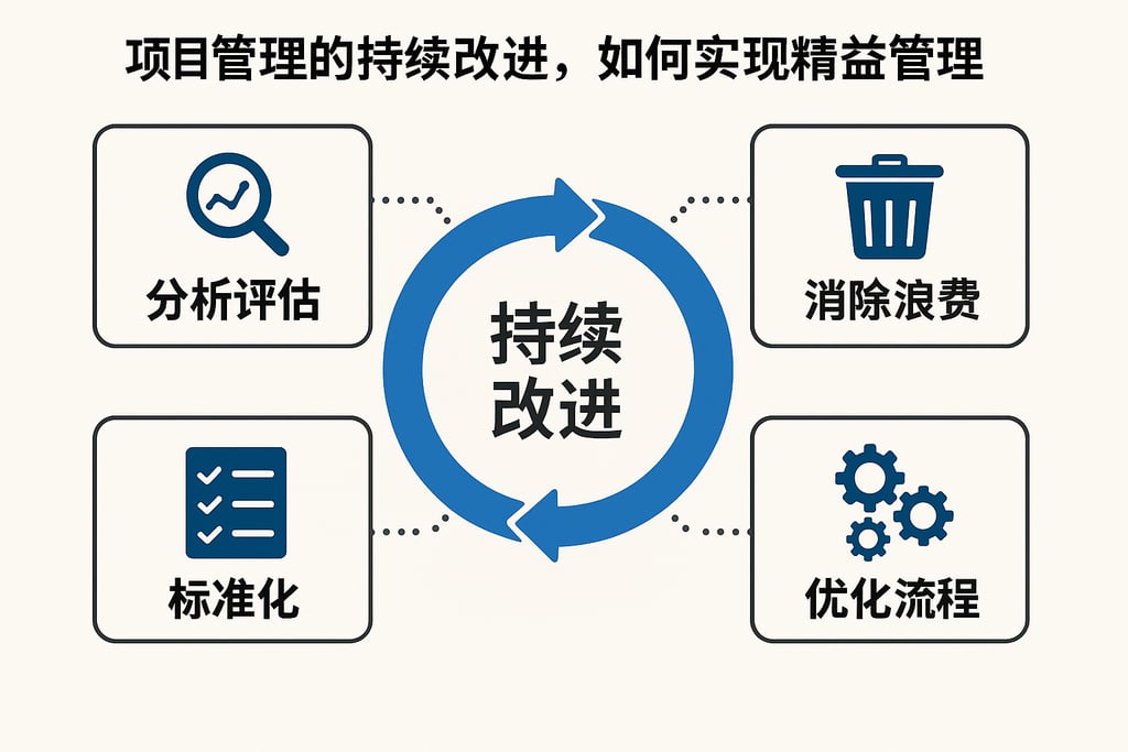 项目管理的持续改进，如何实现精益管理