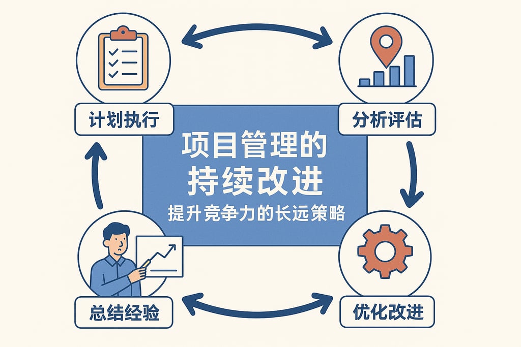 项目管理的持续改进，提升竞争力的长远策略