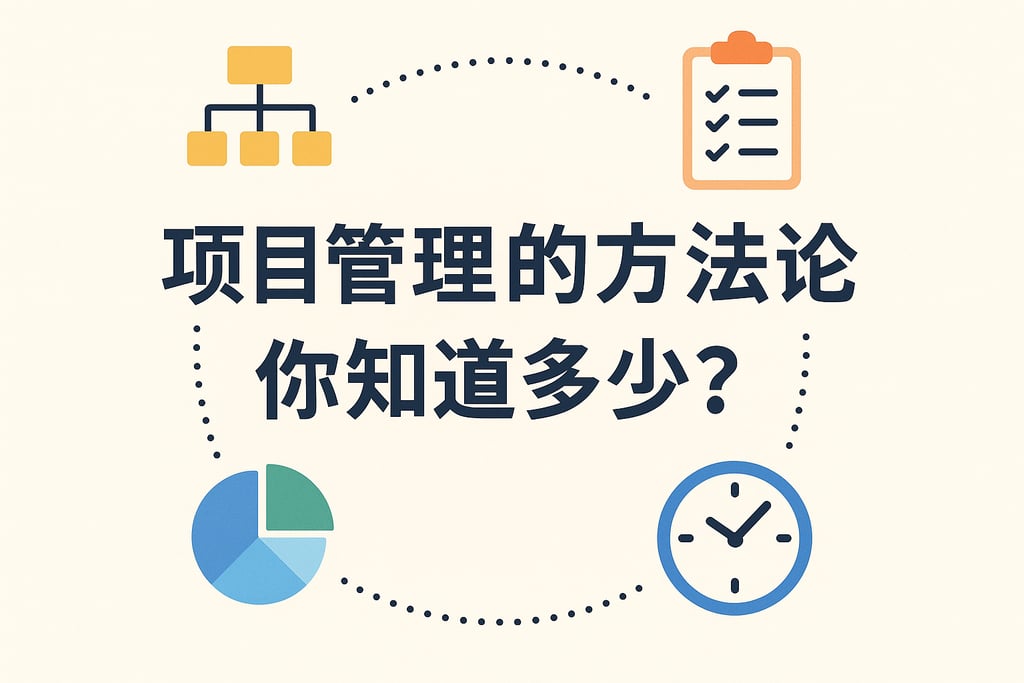 项目管理的方法论，你知道多少？