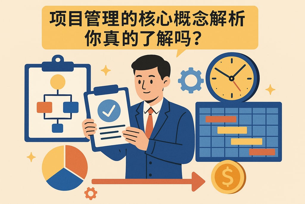 项目管理的核心概念解析，你真的了解吗？