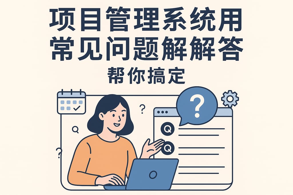 项目管理系统使用常见问题解答，帮你搞定
