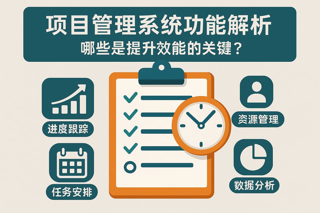 项目管理系统功能解析：哪些是提升效能的关键？