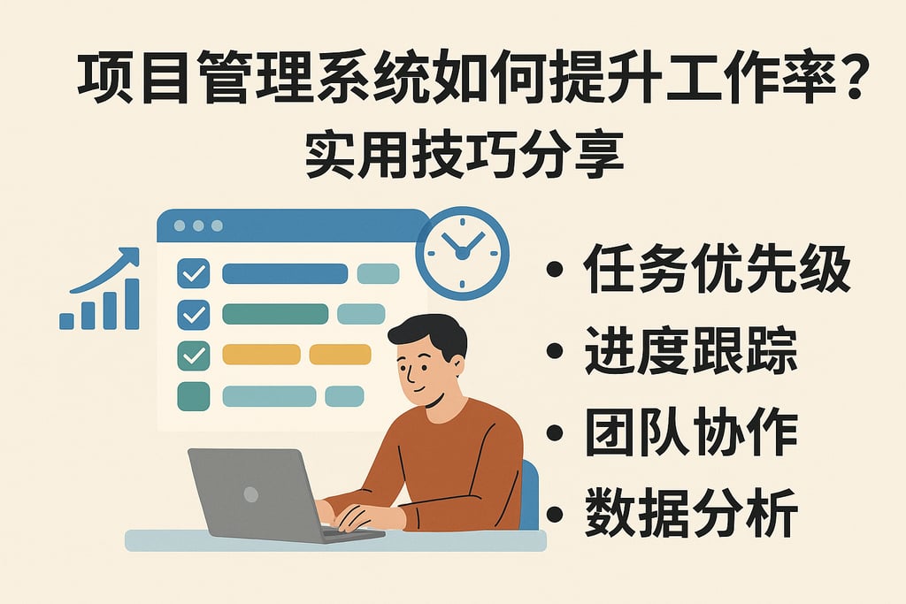 项目管理系统如何提升工作效率？实用技巧分享