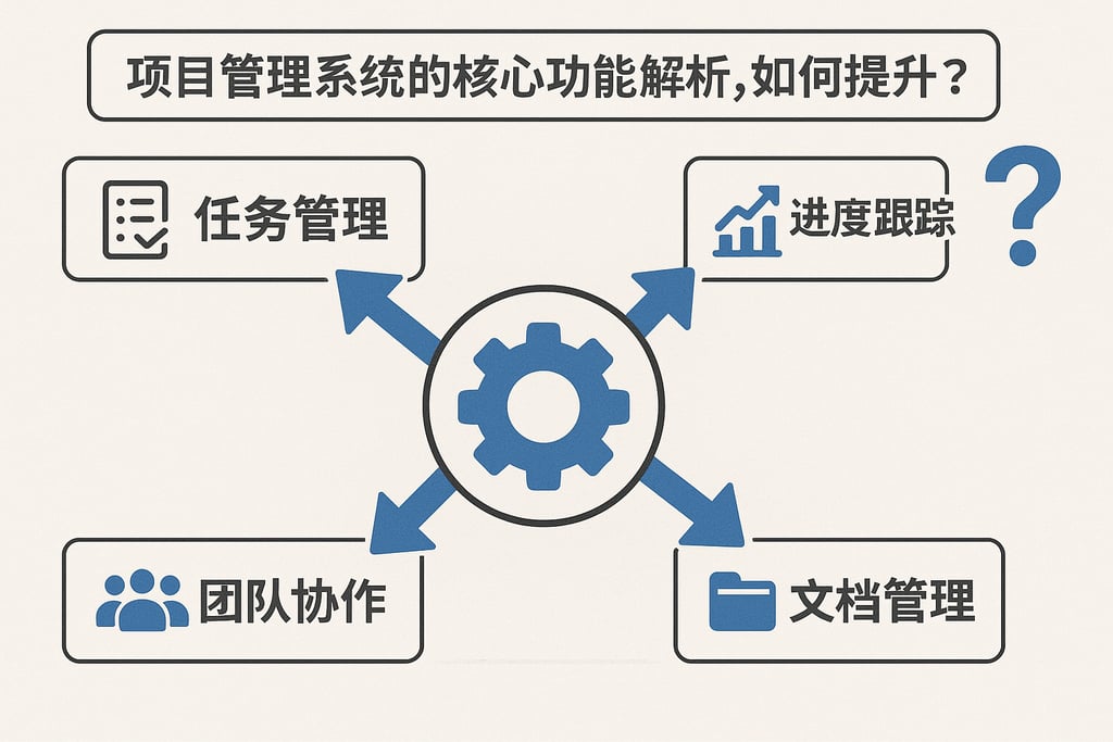 项目管理系统的核心功能解析，如何提升效率？