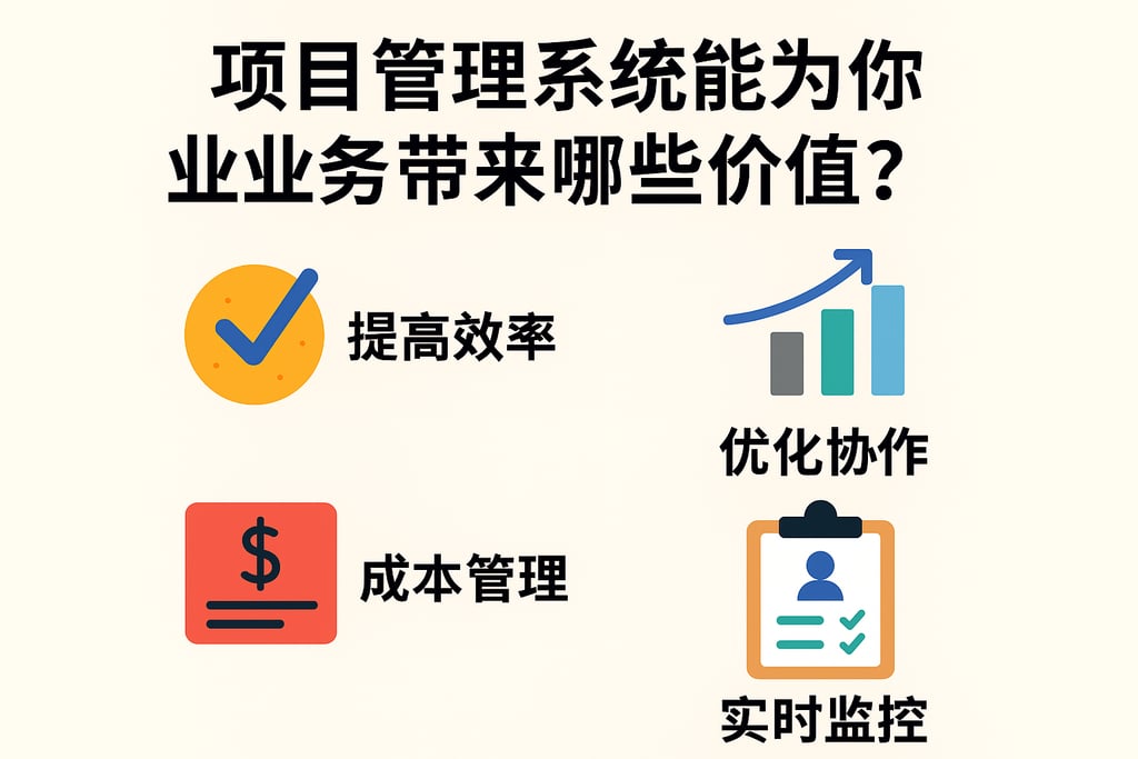 项目管理系统能为你的业务带来哪些价值？