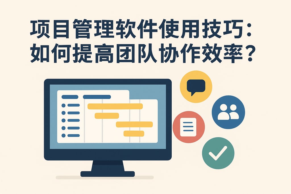 项目管理软件使用技巧：如何提高团队协作效率？