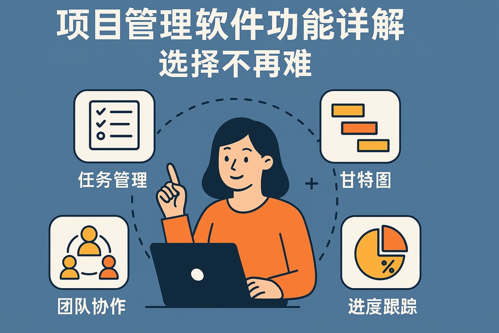 项目管理软件功能详解：选择不再难