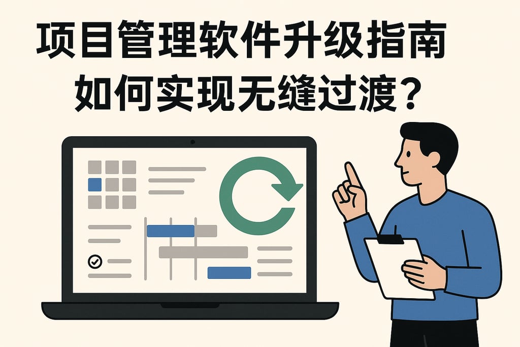 项目管理软件升级指南，如何实现无缝过渡？