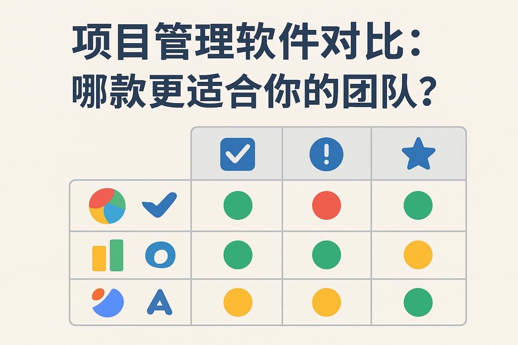 项目管理软件对比：哪款更适合你的团队？