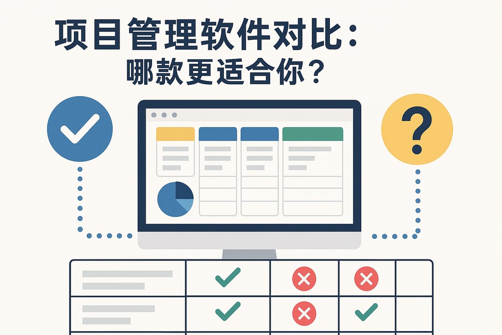 项目管理软件对比：哪款更适合你？