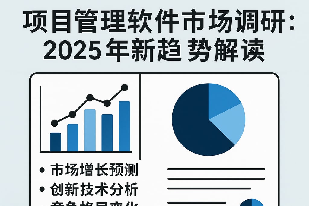 项目管理软件市场调研：2025年新趋势解读