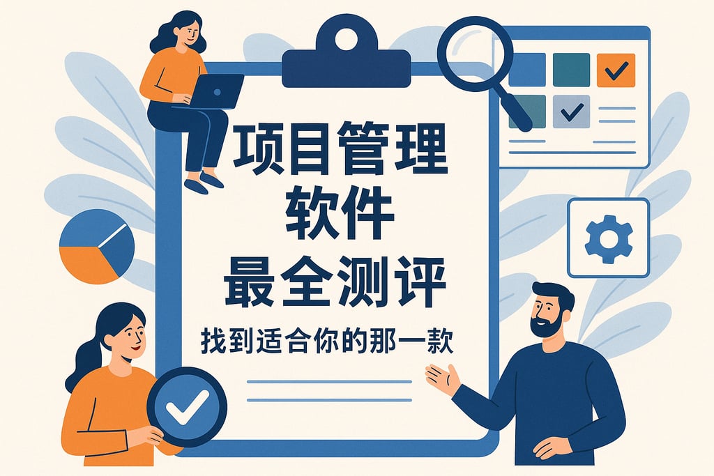 项目管理软件最全测评，找到适合你的那一款