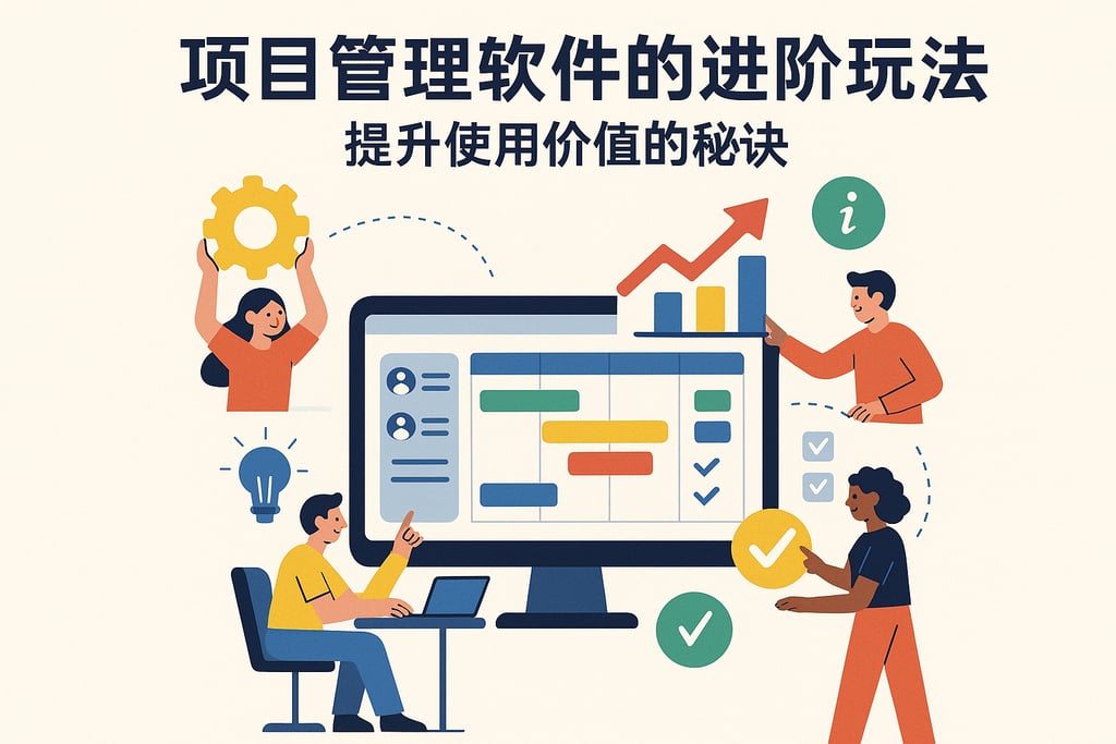 项目管理软件的进阶玩法：提升使用价值的秘诀