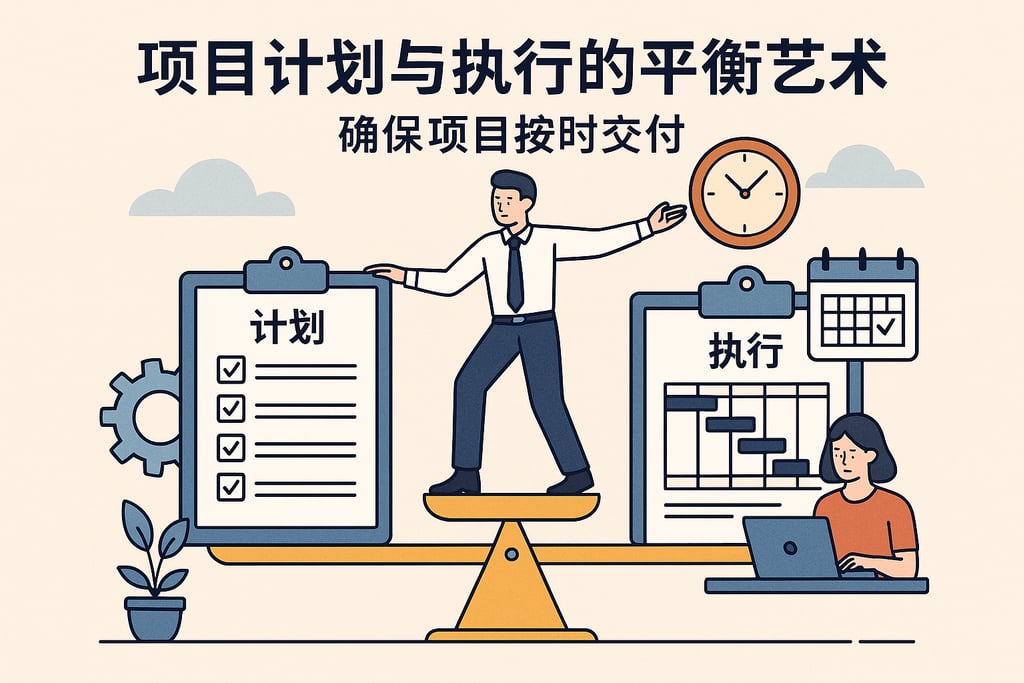 项目计划与执行的平衡艺术，确保项目按时交付