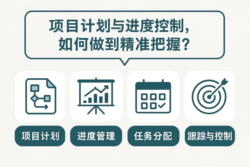 项目计划与进度控制，如何做到精准把握？