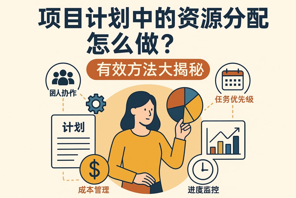 项目计划中的资源分配怎么做？有效方法大揭秘