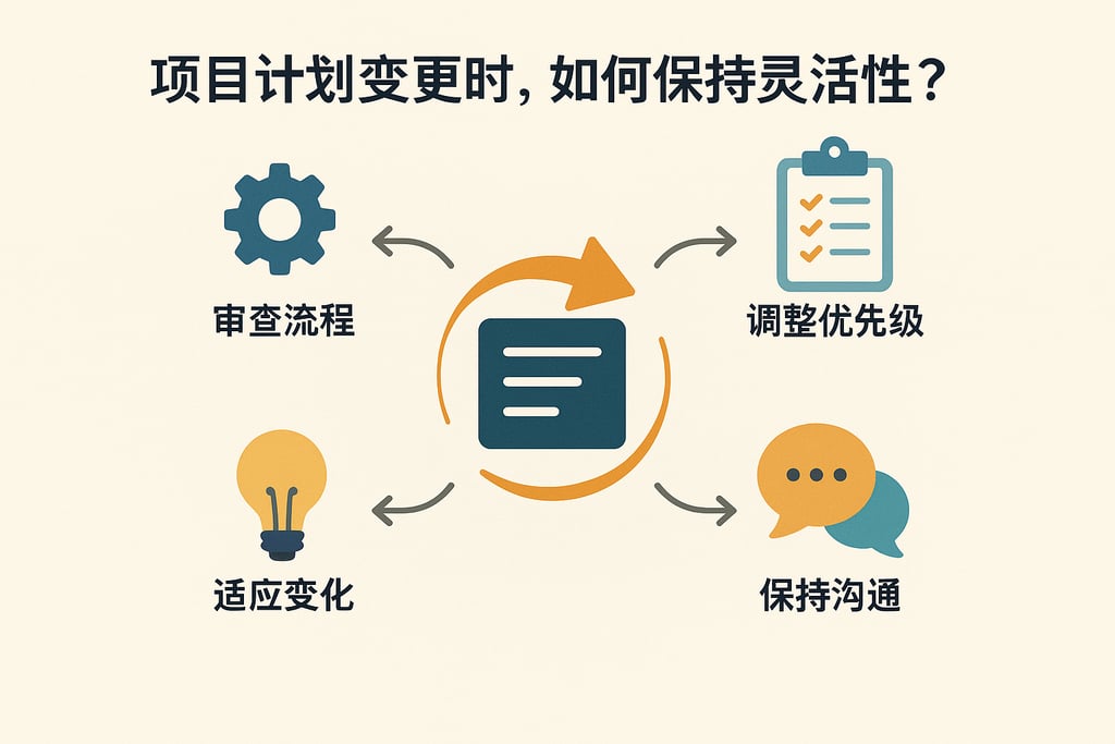 项目计划变更时，如何保持灵活性？